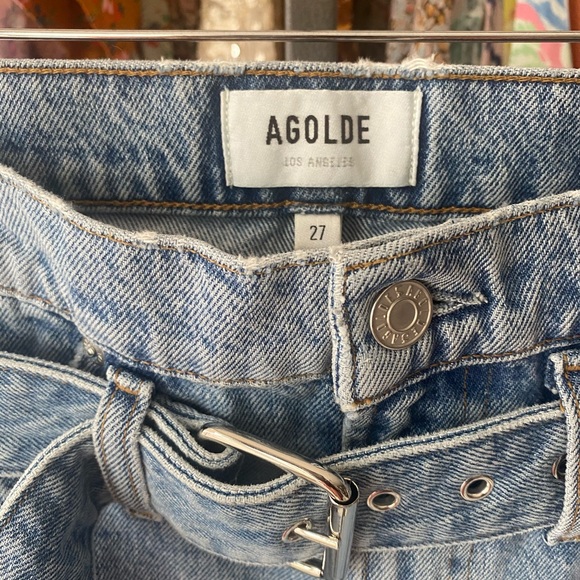 AGOLDE Reworked 90's Paperbag Jeans - Picture 3 of 3